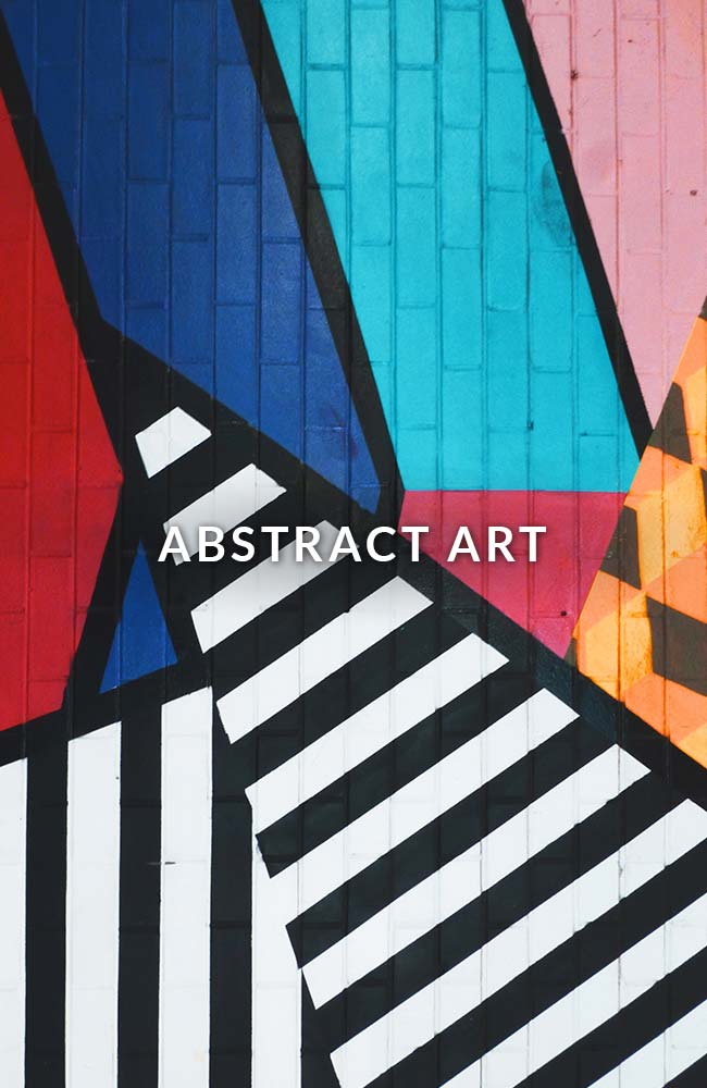 abstract art Retro Vibe Mid-Century