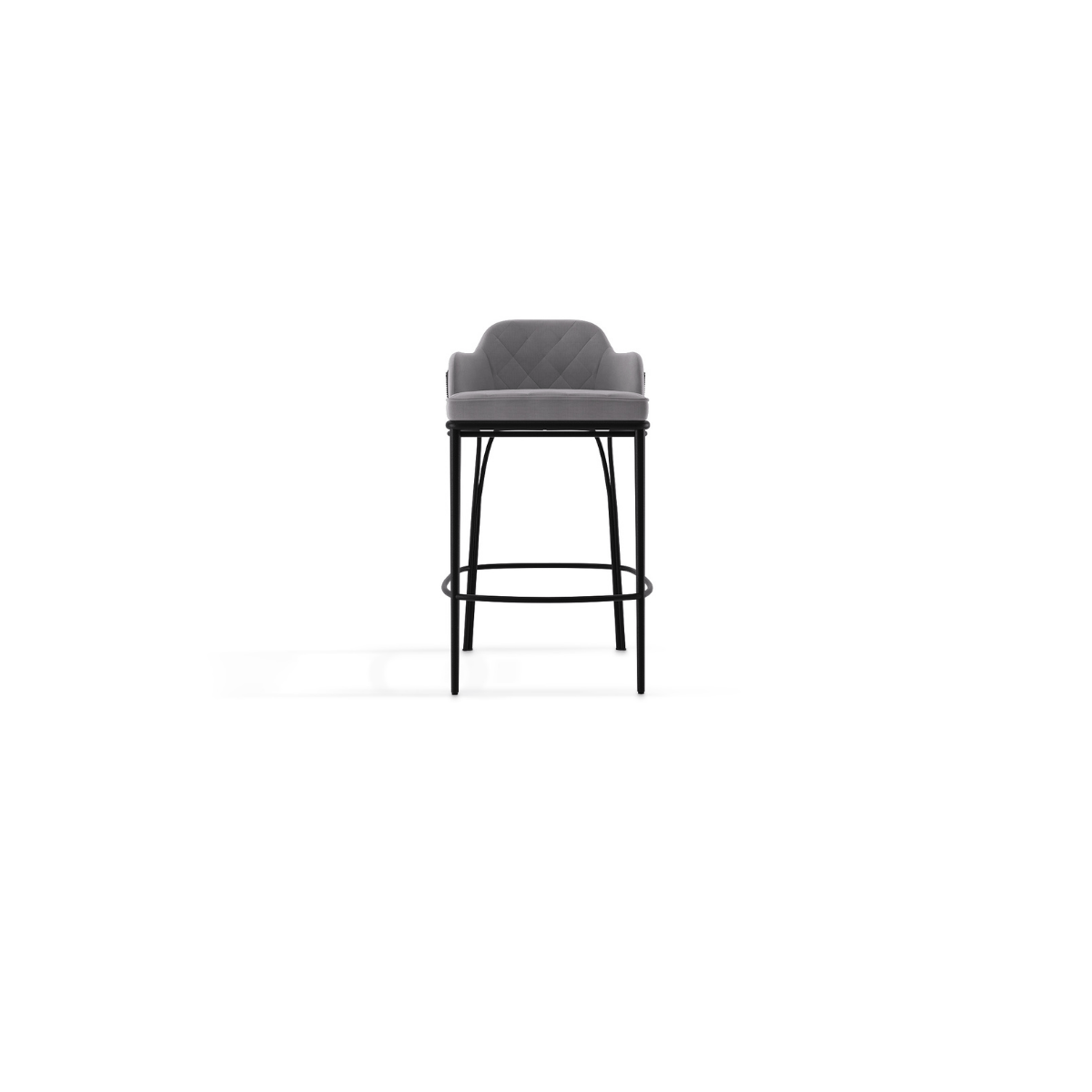 luxxu outdoor charla grey bar chair 01 Bourbon II Swivel Counter Stool