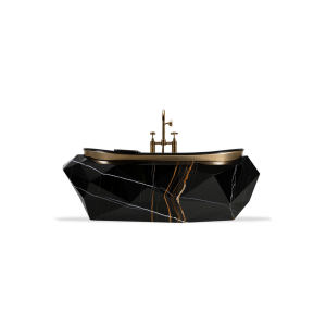 diamond black faux marble bathtub maison valentina 03 300x300 MAISON VALENTINA
