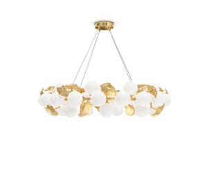 hera round suspension lamp boca do lobo covet house Hera Round Suspension Lamp