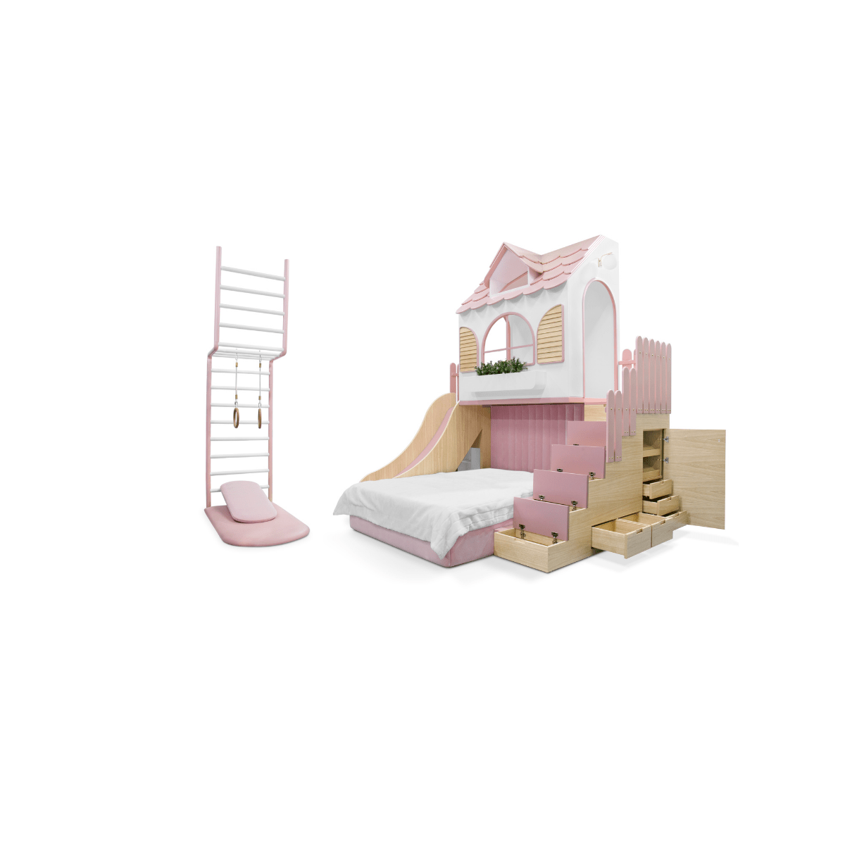 dolly gym circu magical furniture 1 Dolly Playhouse Bed