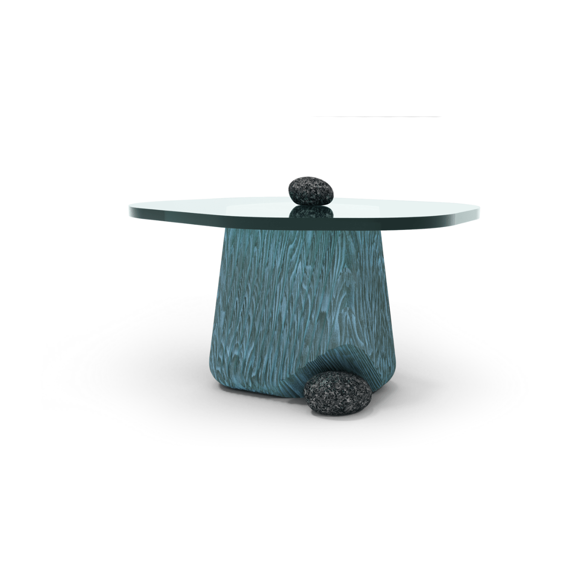 dovedale side table covet collection ptang studio 3 Heel Stone Dining Table