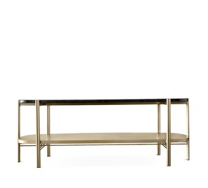 carig console table essential home covet house Newton Mirror