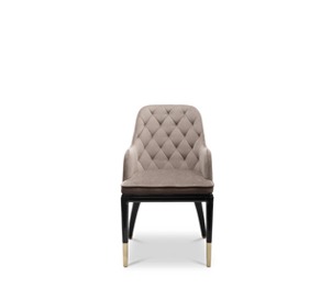 charla dining table luxxu Imperfectio Armchair