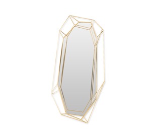 diamond big mirror essential home covet house Linear Console