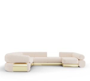 fitzgerald modular sofa essential home covet house ESSENTIAL HOME
