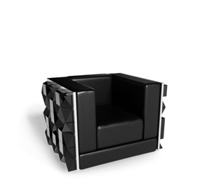 fractal logo armchair covet collection covet house COVET COLLECTION