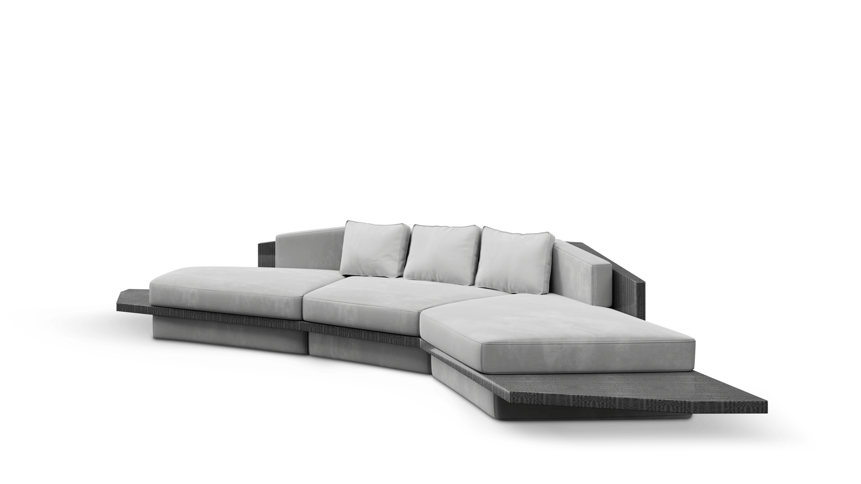 Algerone Angular Sofa Dunaway II Dining Chair