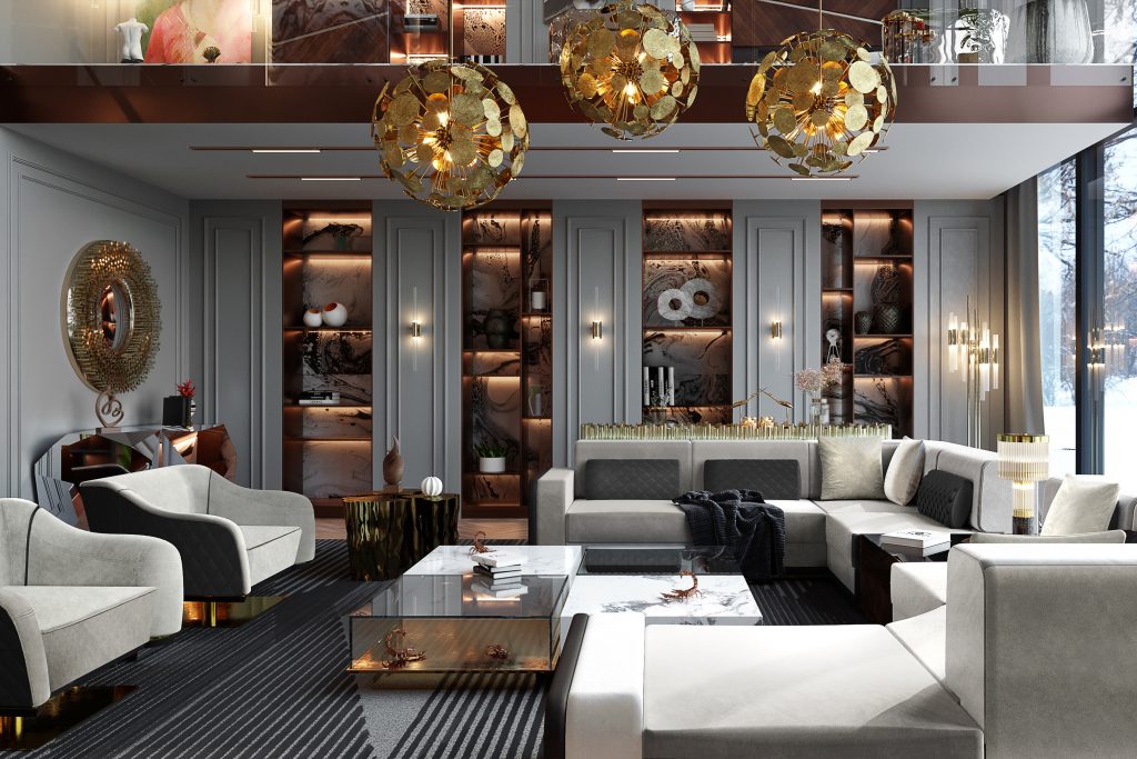 85million modern classic villa living room 1024x683 $8,5 MILLION MODERN CLASSIC VILLA
