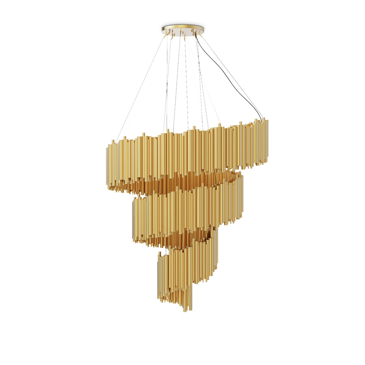 Brubeck Spiral Chandelier