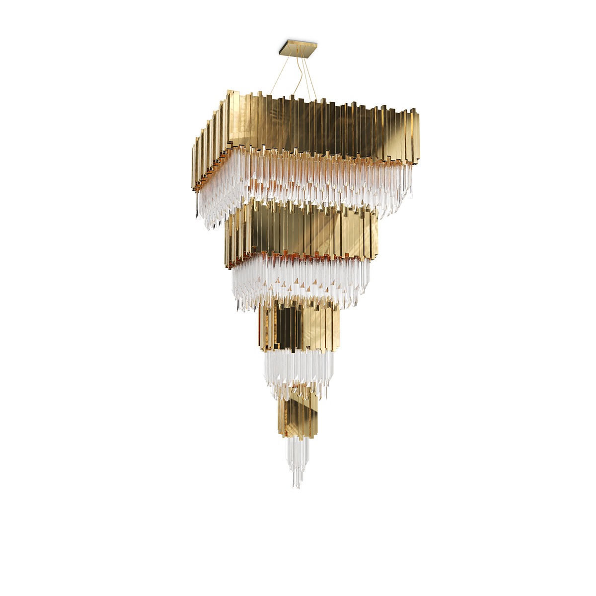Empire Square Chandelier